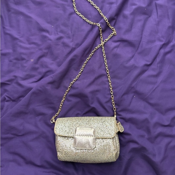 Handbags - Elegant Gold Chain Shoulder Bag